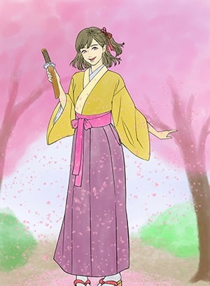 梅原芳乃(平装)塗り絵／kusamori さん