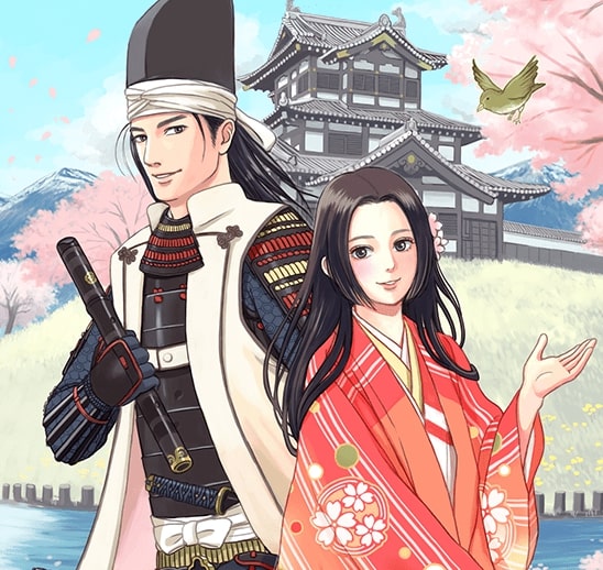 松平忠輝と五郎八姫／鈴森以知子 さん
