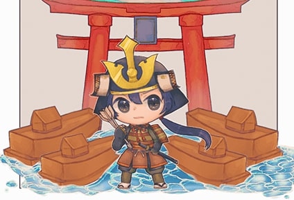 厳島の戦い／桃寧 さん
