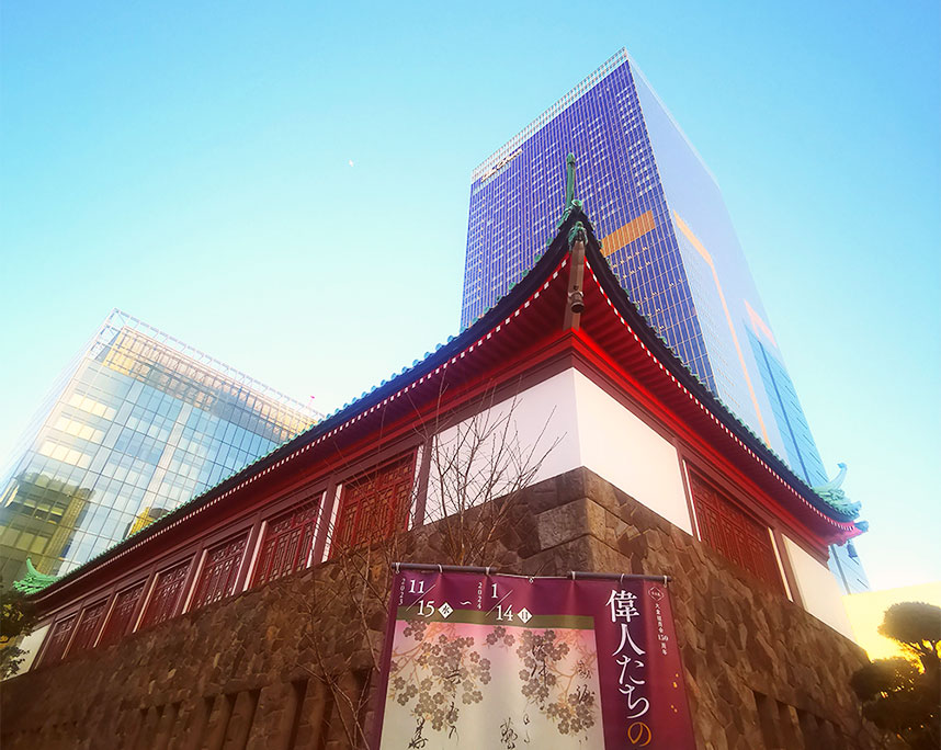 際立つ大倉集古館