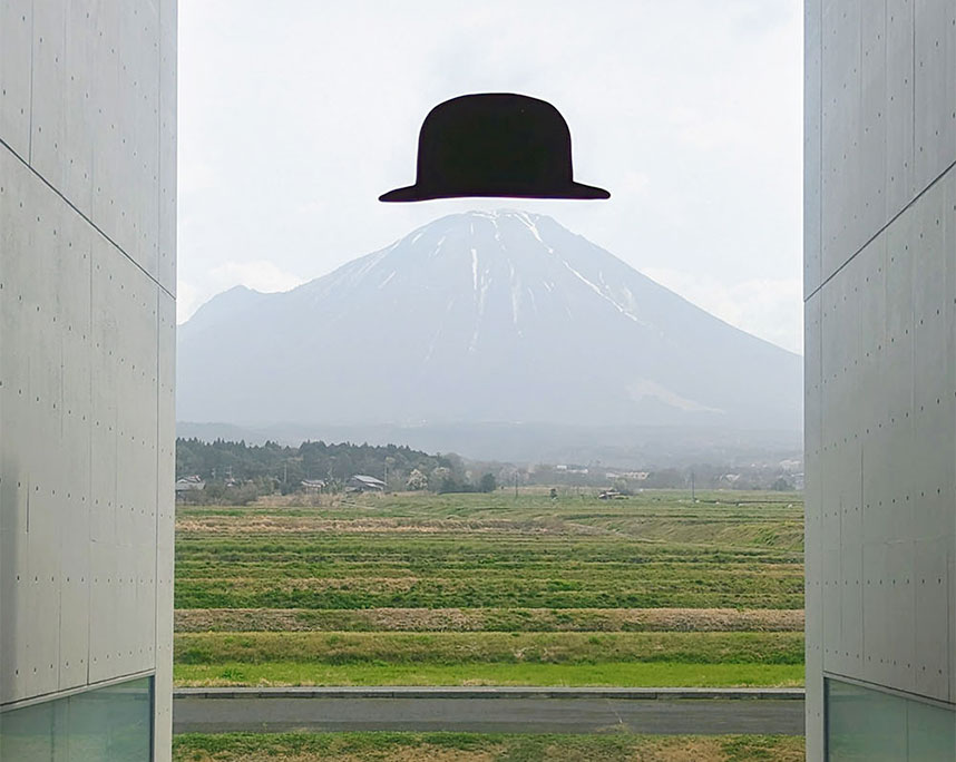大山の帽子