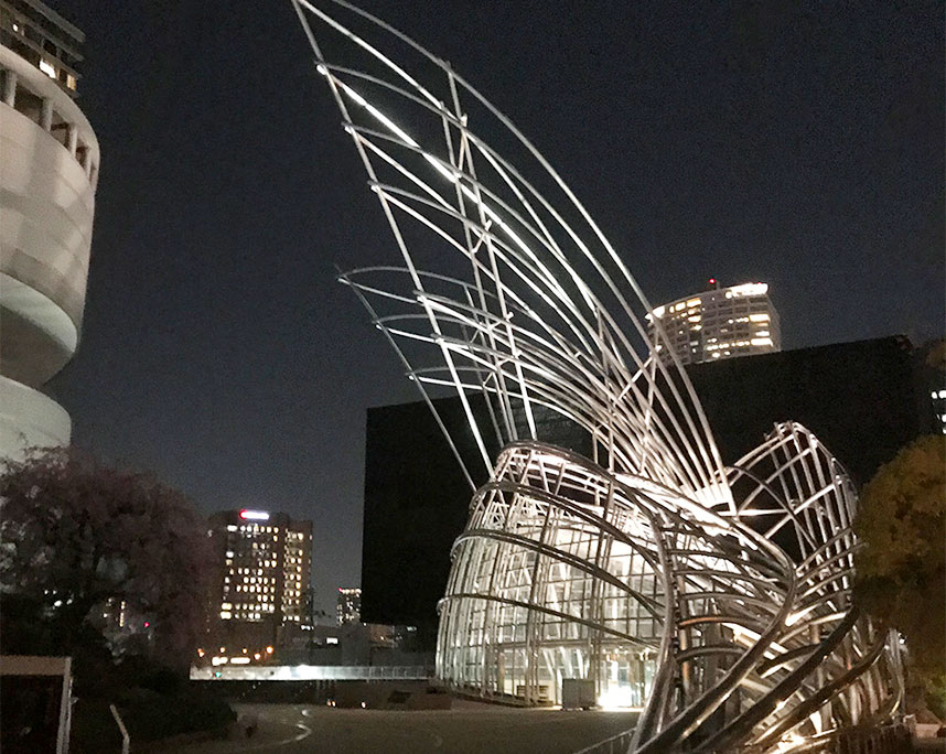 夜の散歩道