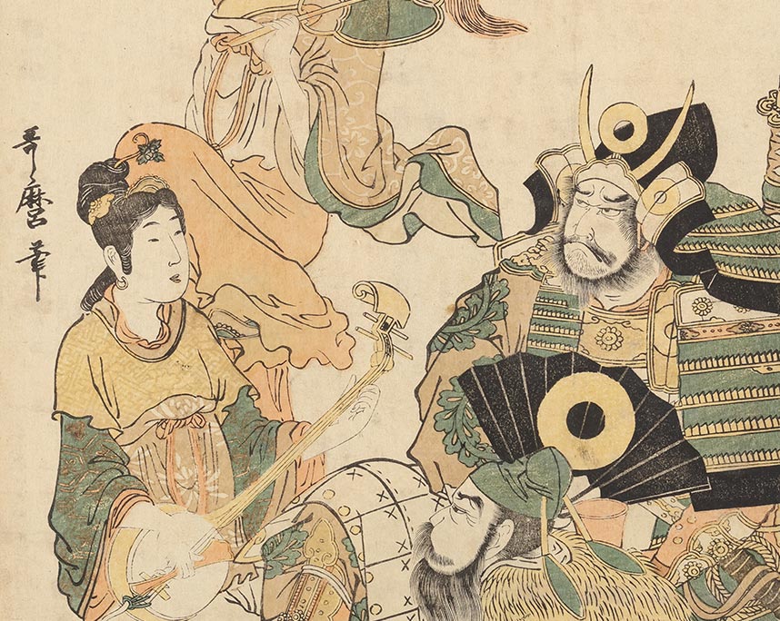喜多川歌麿　加藤清正