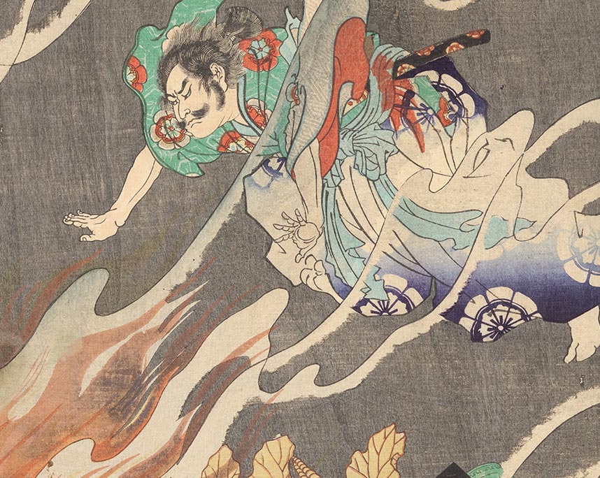 楓川亀遊　本能寺夜軍