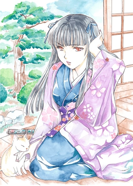 くつろぐ小雪／きくちさちこ さん