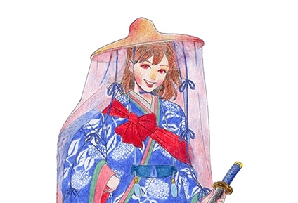 梅原芳乃殿紫陽花文様／つちこ さん