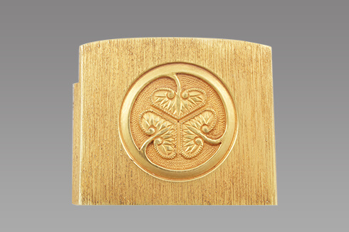 刀 銘 於武州江戸越前康継（金象嵌）慶長十九年寅七月十一日二ツ筒落 鎺